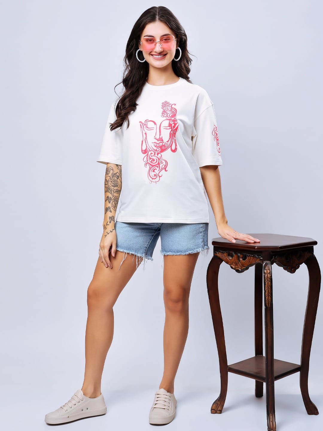 Ivory Minimalistic Tee