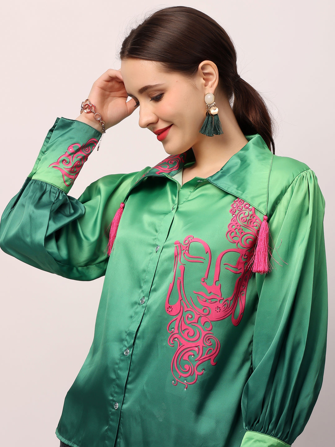 Buddha Ombre Shirt