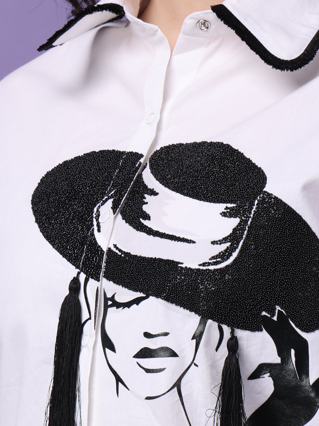 Fashionista Tassel Shirt
