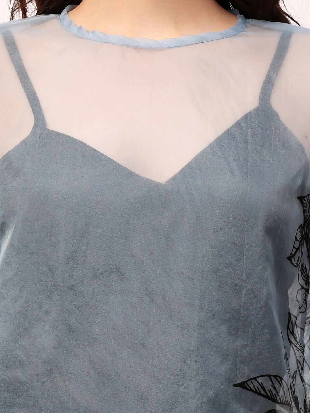 Blue Gardenia Top