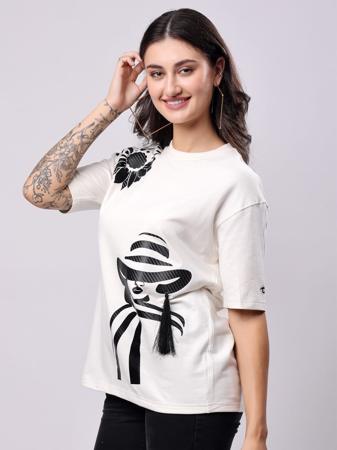 Ivory Trendy Tee