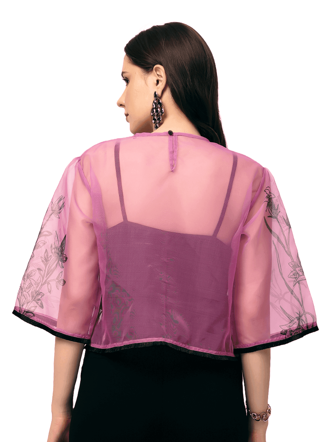 Purple Flora Top