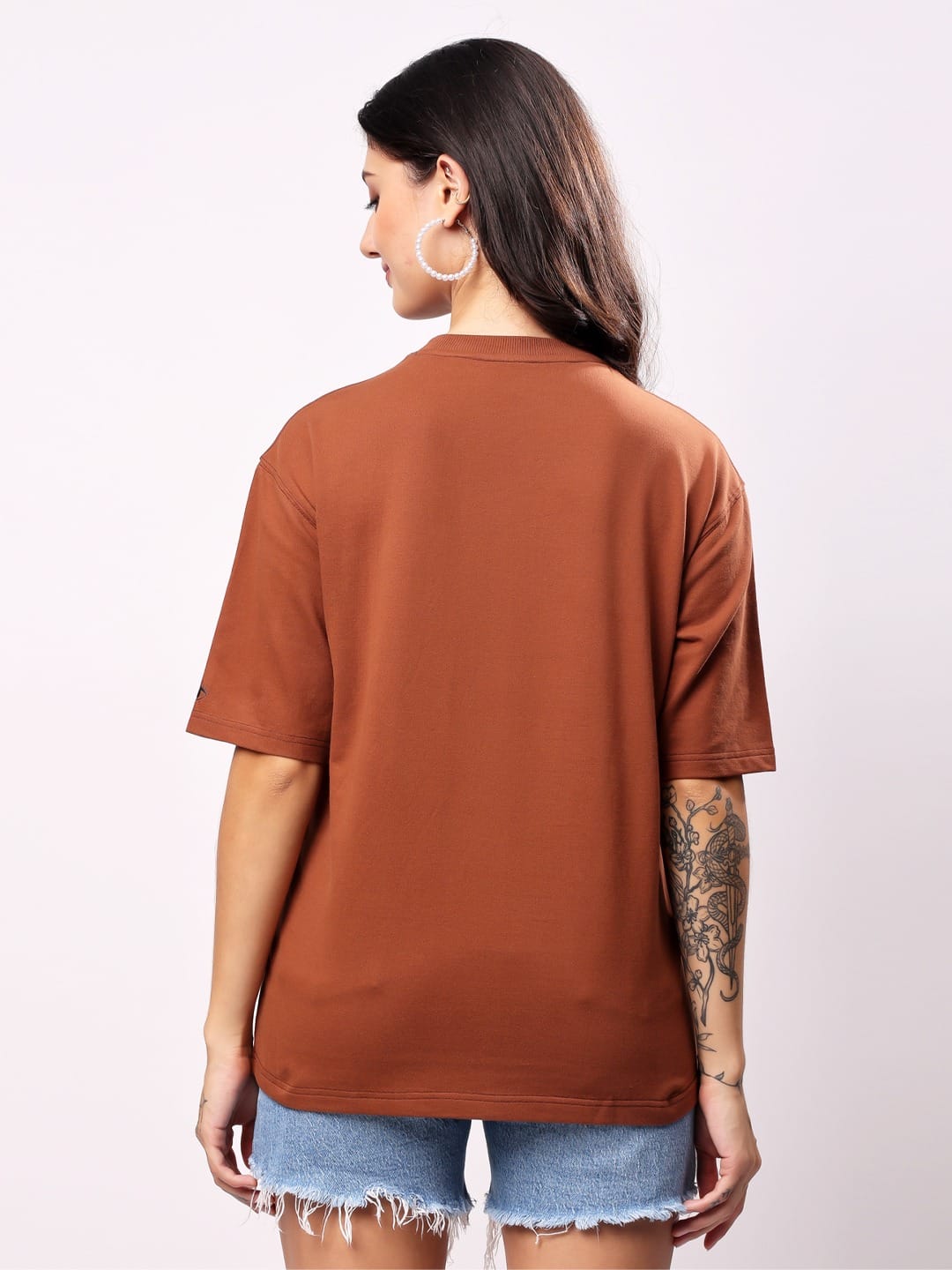 Brown Thinking Tee