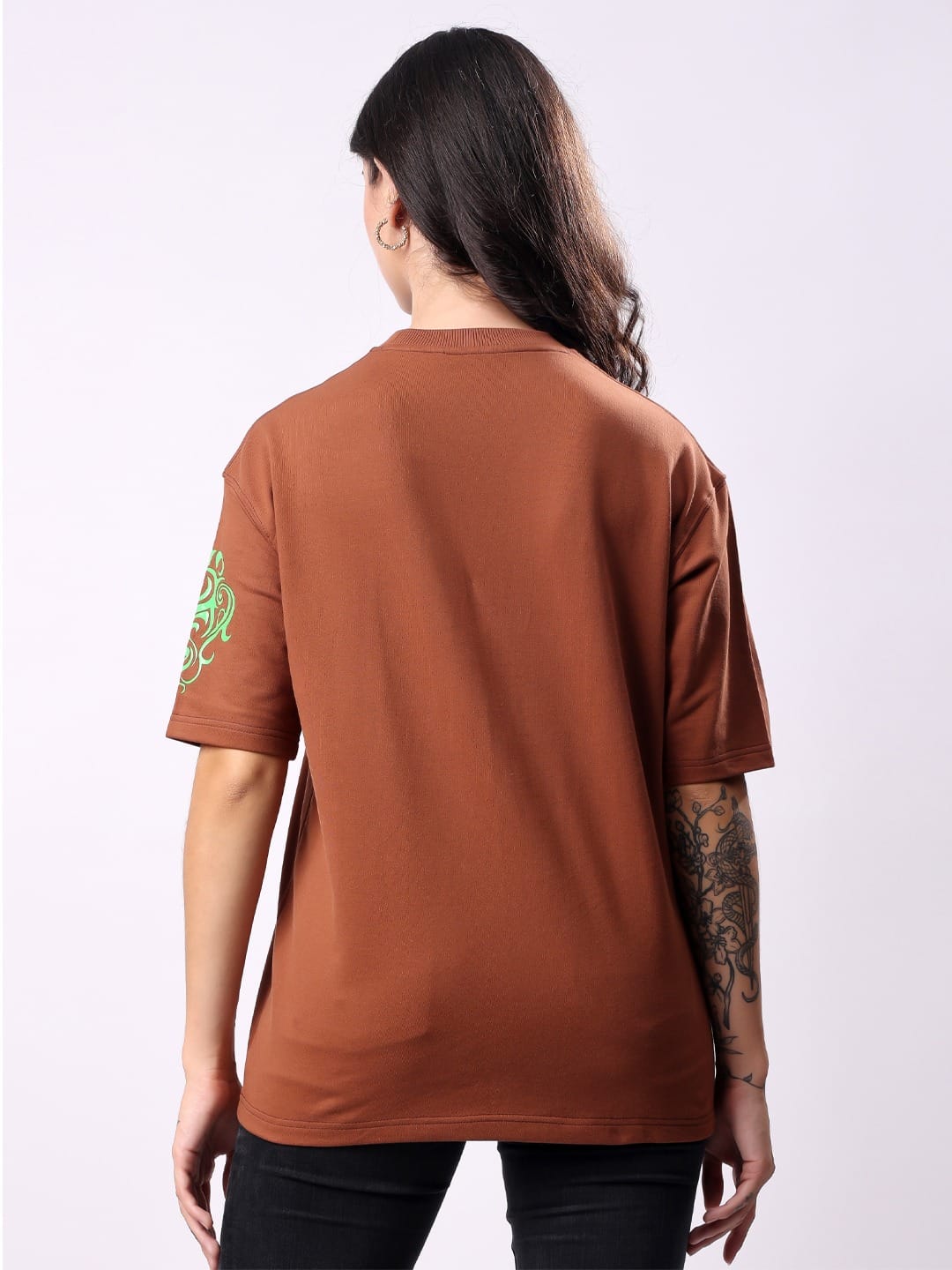 Brown Minimalistic Tee