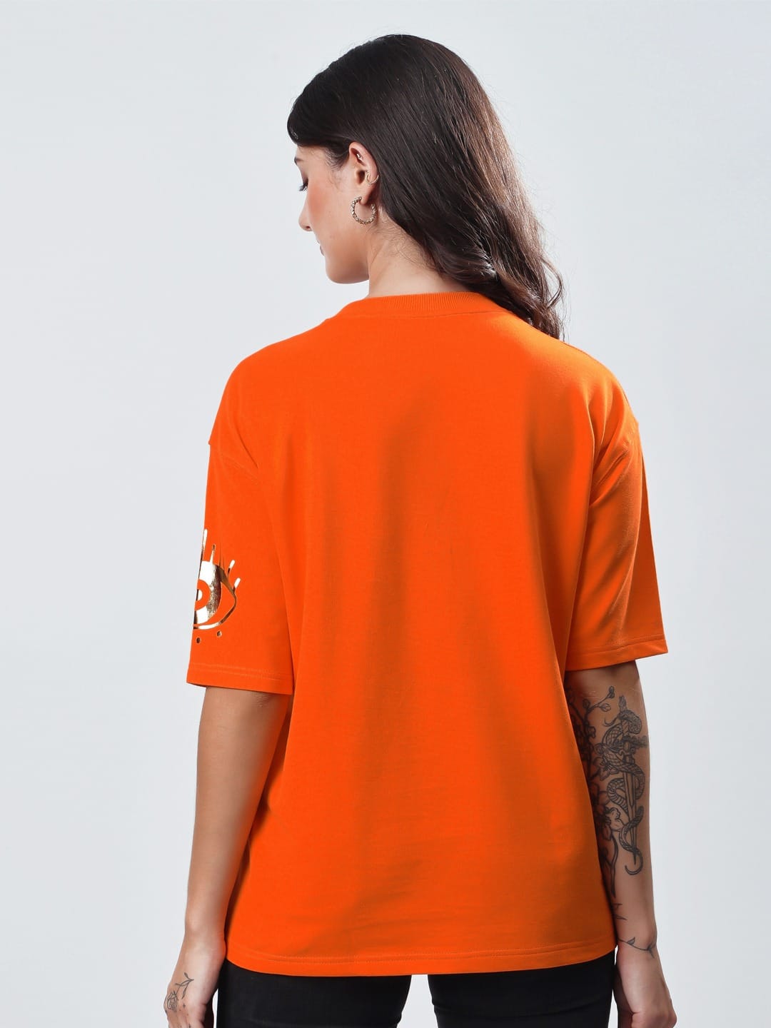 Orange Hearts Tee