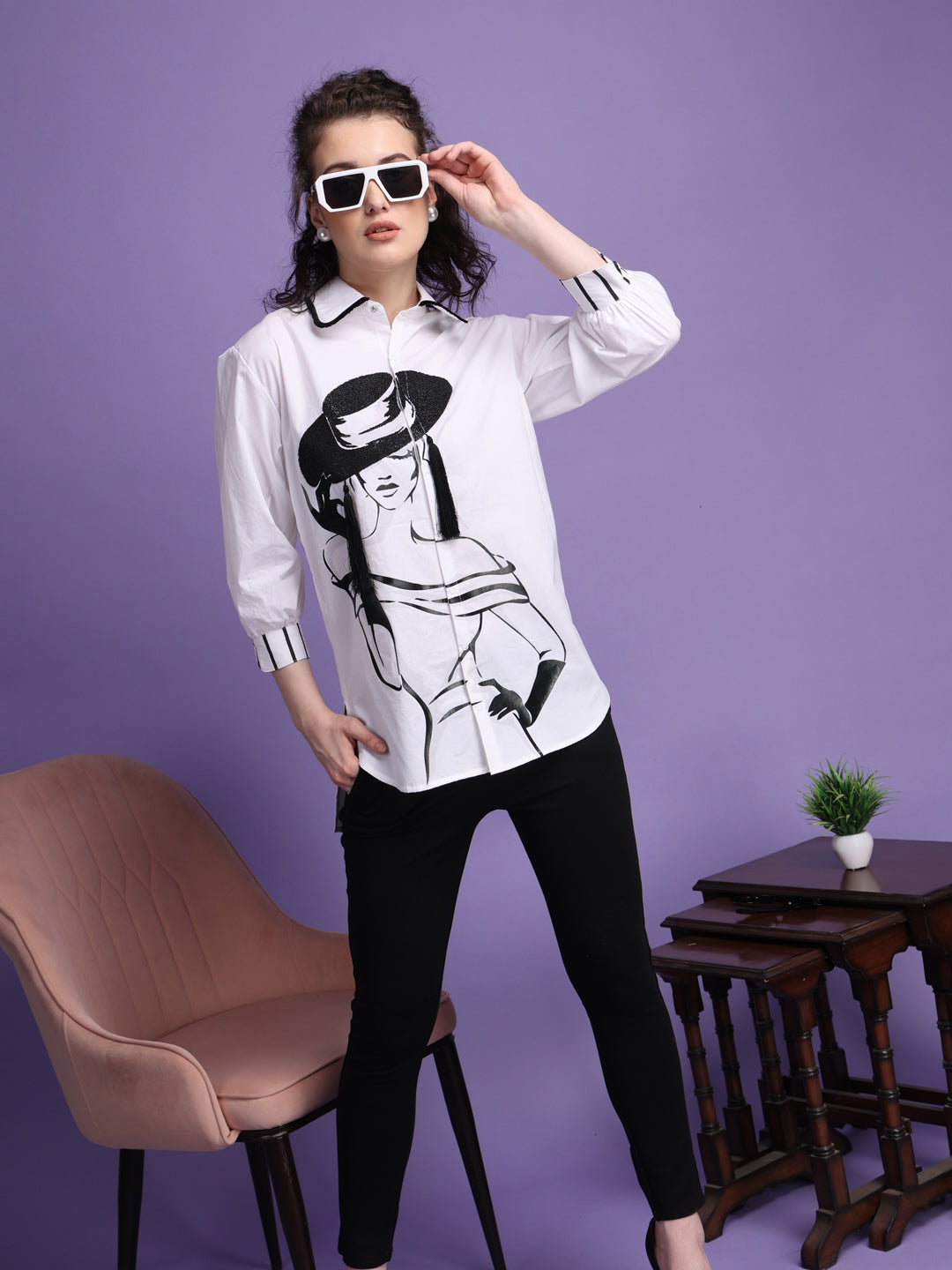 Fashionista Tassel Shirt