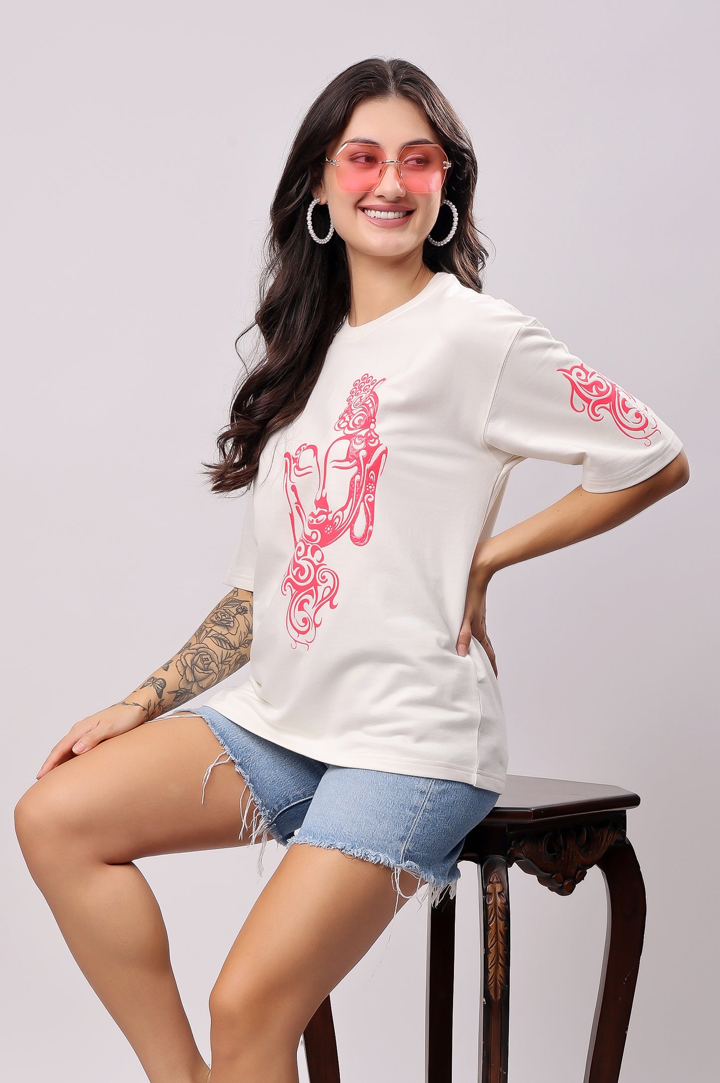 Ivory Minimalistic Tee