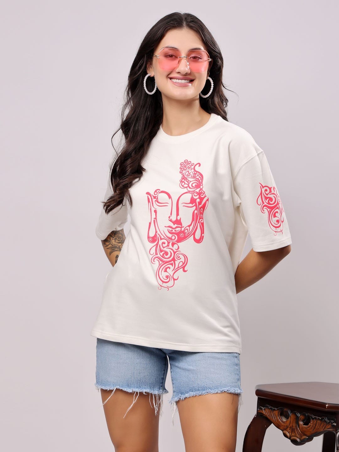 Ivory Minimalistic Tee