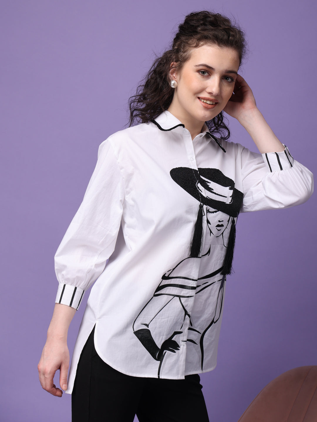 Fashionista Tassel Shirt