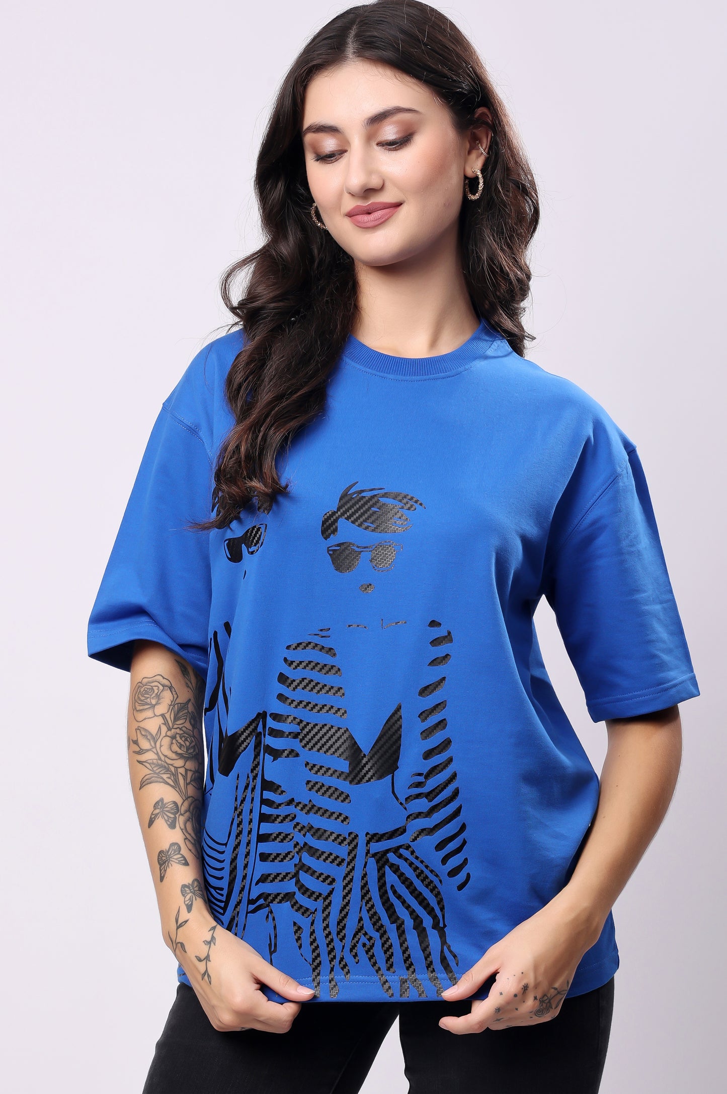 Blue Two of Us Tee