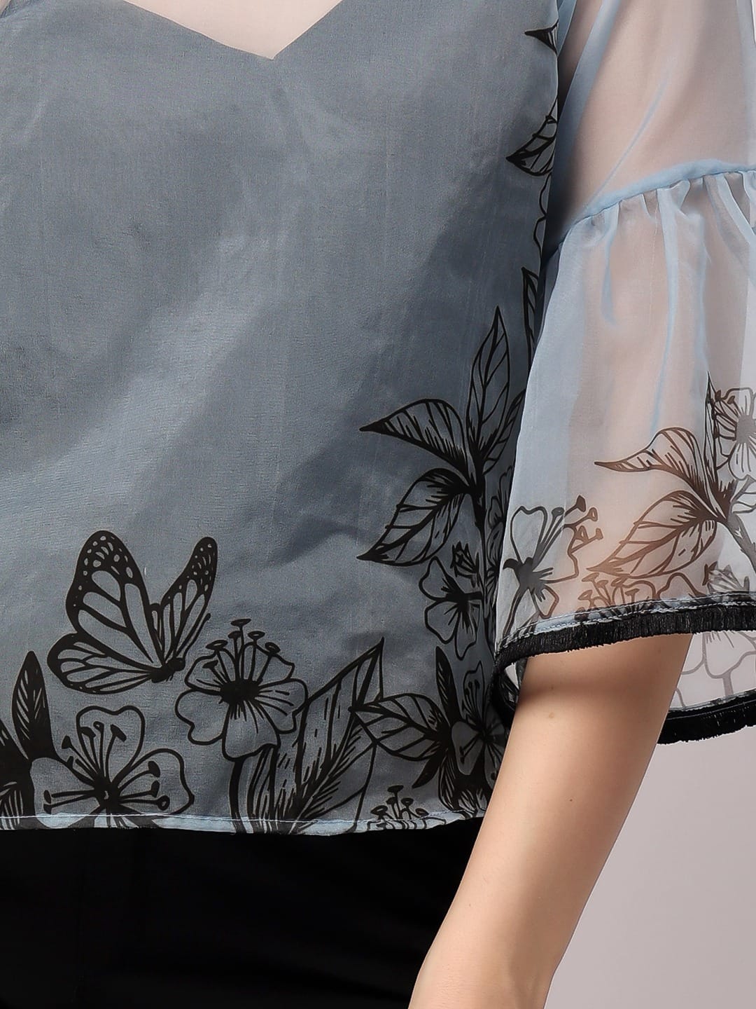 Blue Gardenia Top