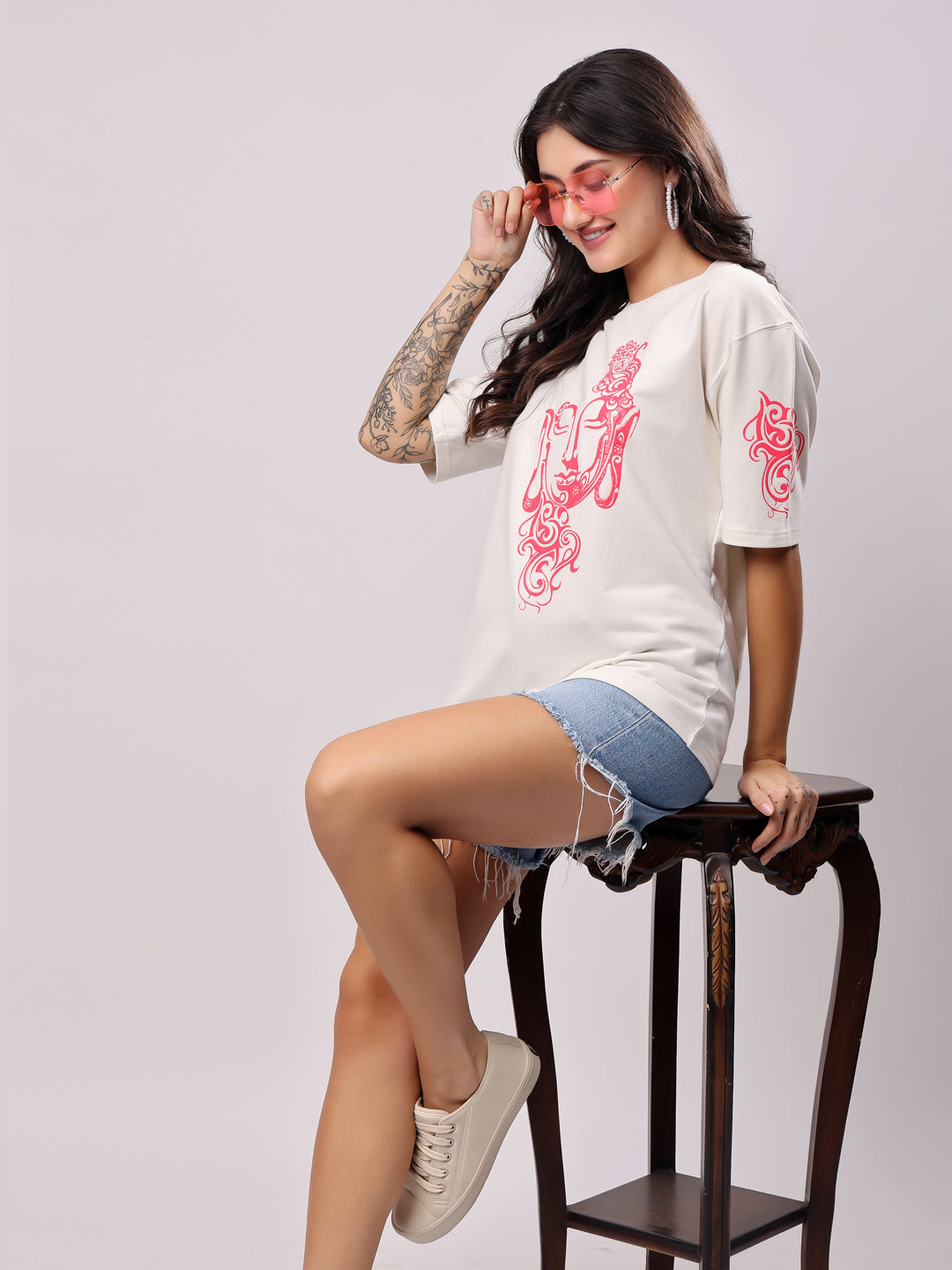 Ivory Minimalistic Tee