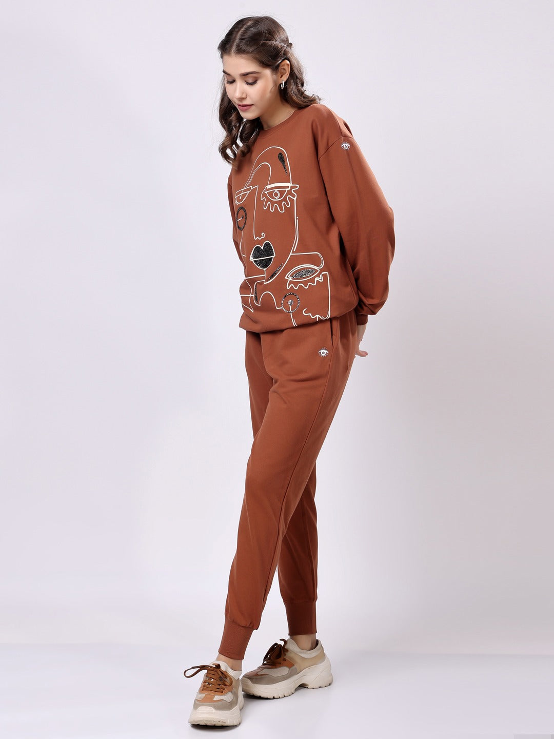 Brown Face Co-ord set