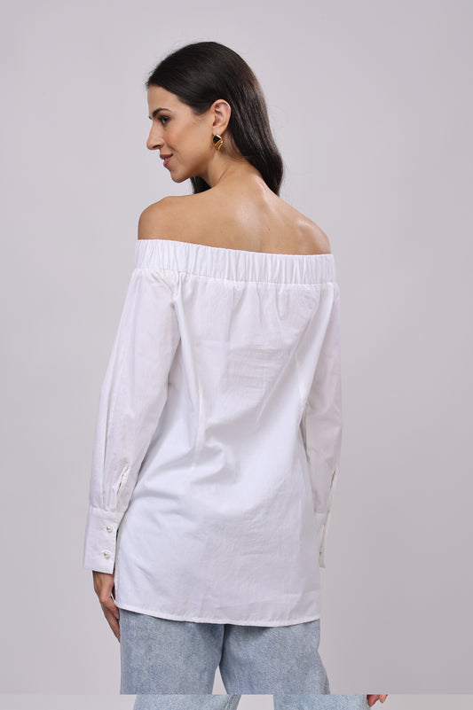 Off Shoulder Shirt