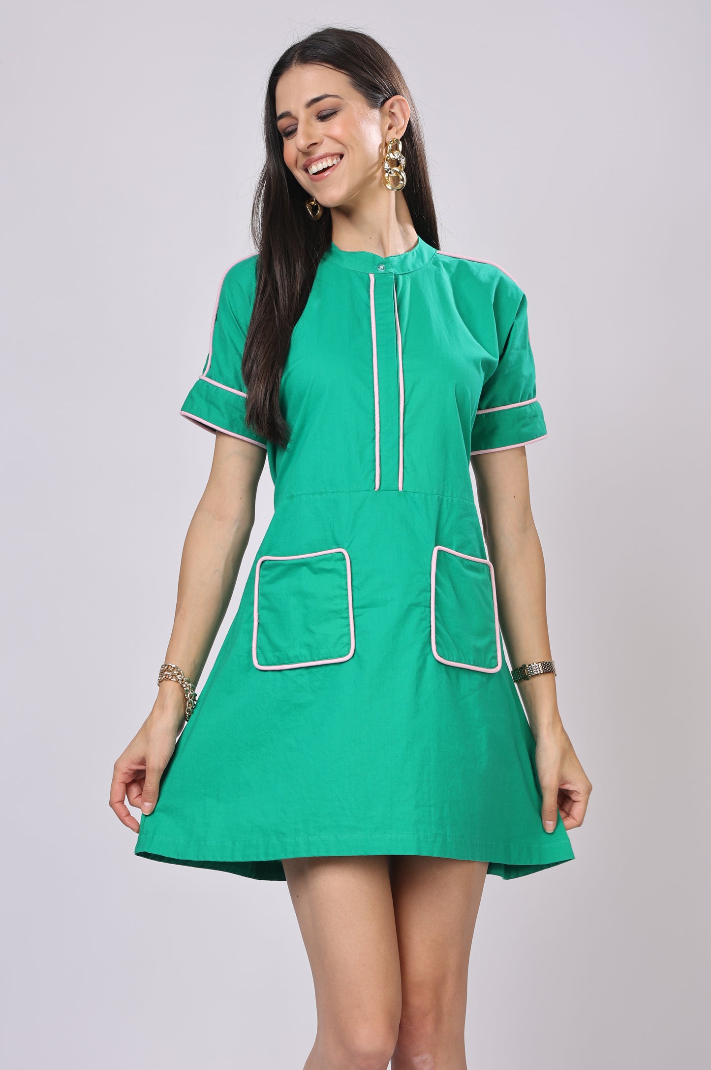 Color Block Dress
