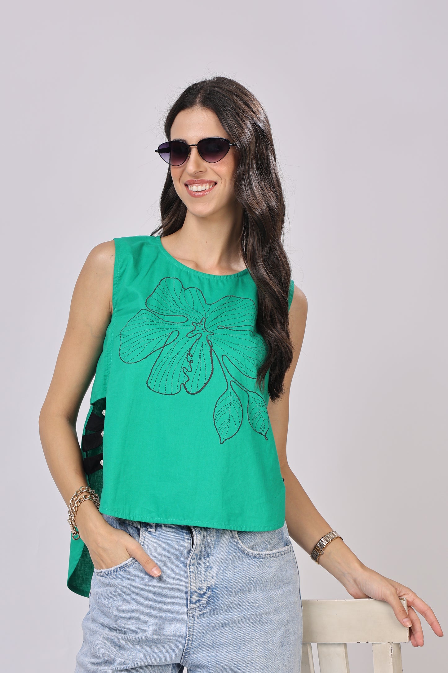 Unique Side Cut Top