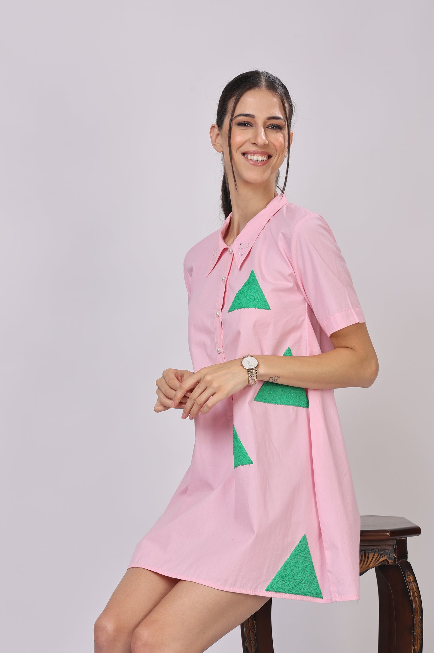 Statement Flare Dress