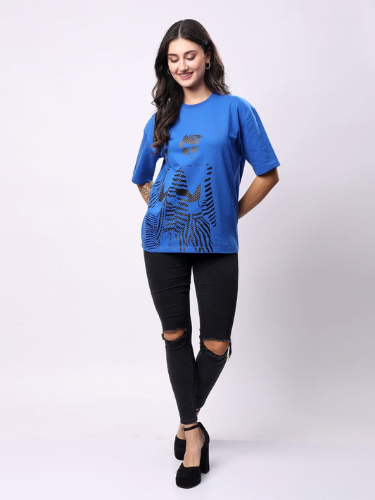 Blue Two of Us Tee