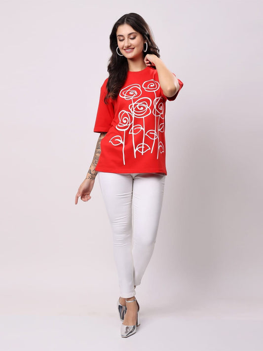 Red Roses Tee