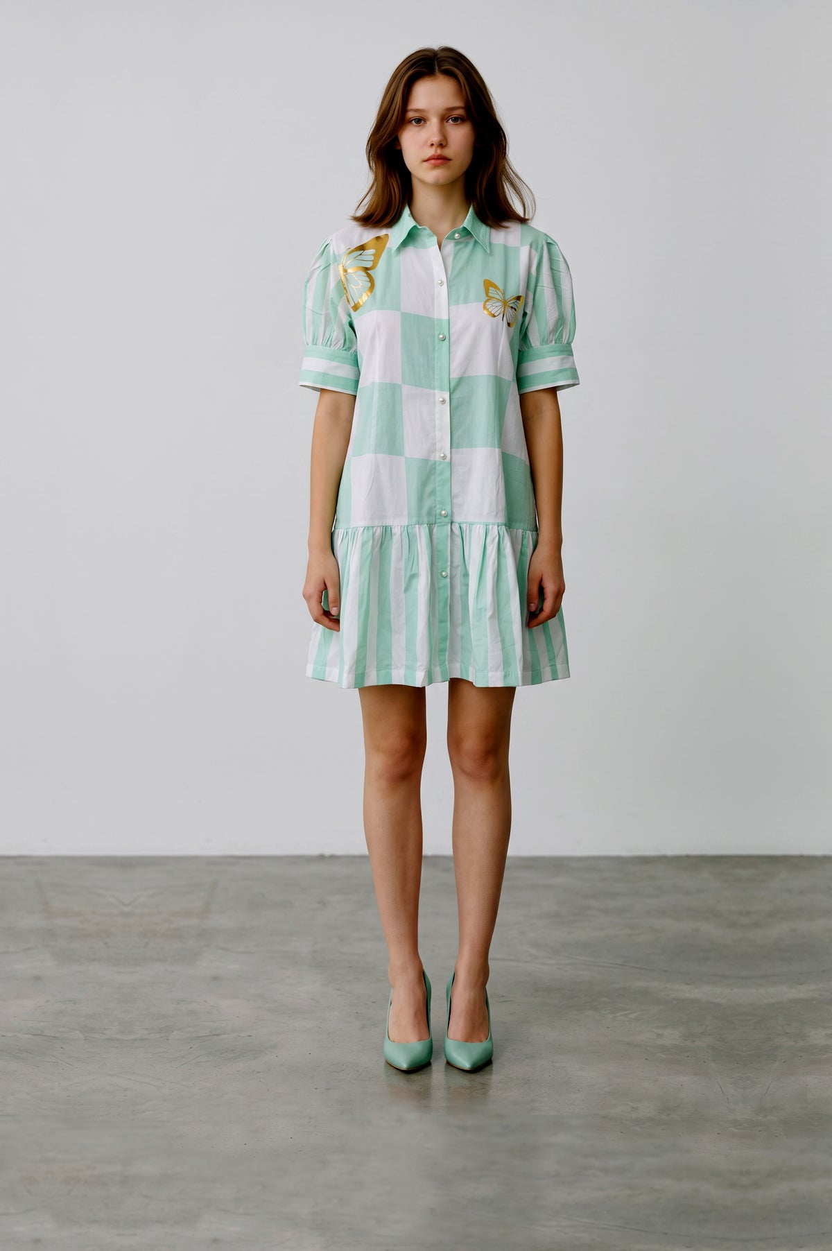 Summer Grid Dress