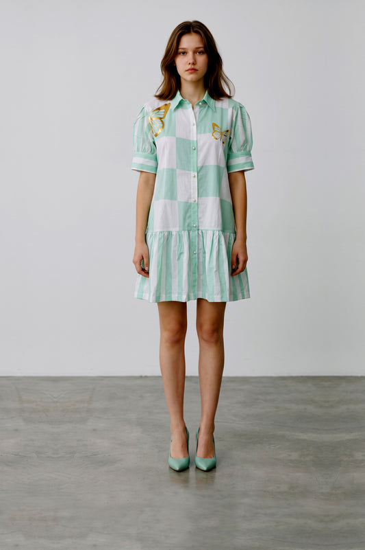 Summer Grid Dress
