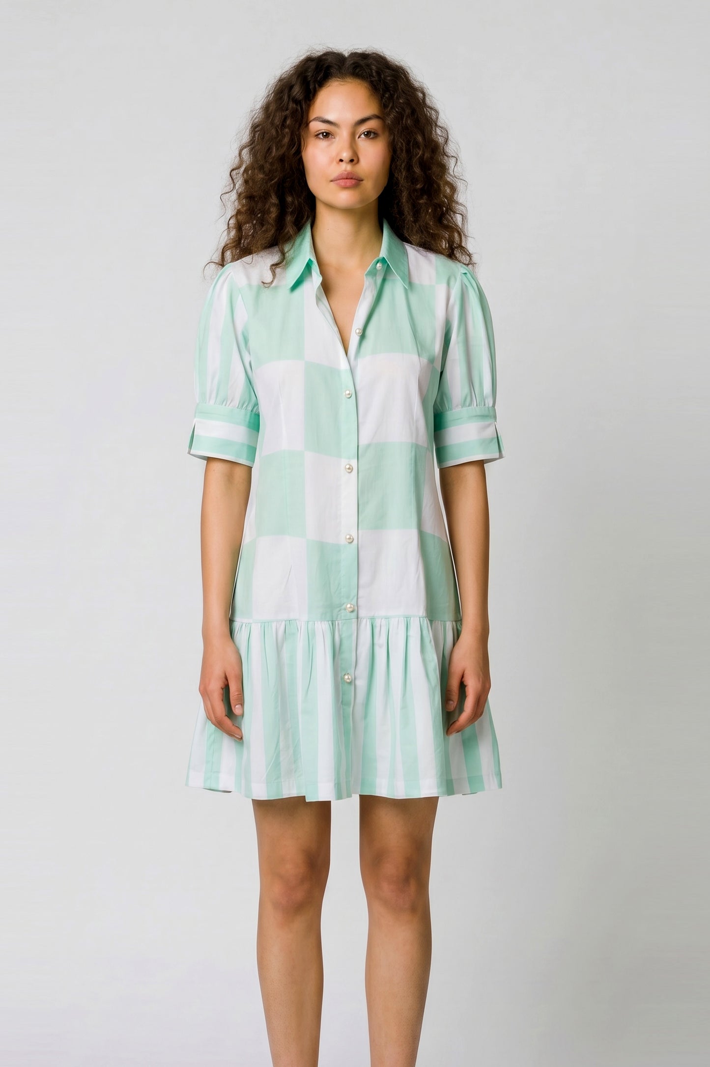 Summer Grid Dress