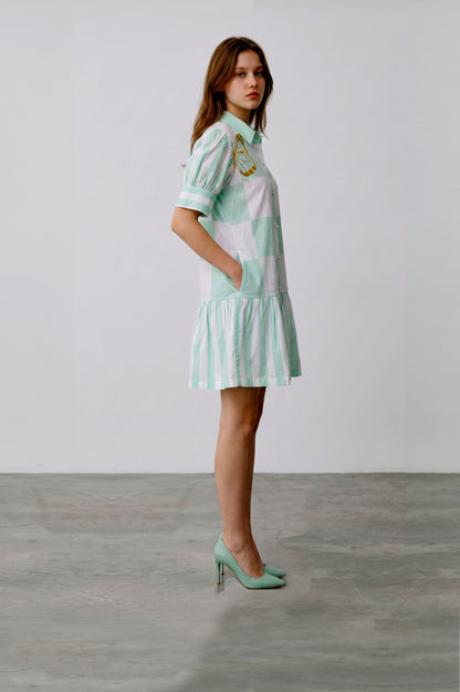 Summer Grid Dress