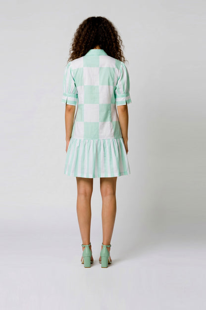 Summer Grid Dress
