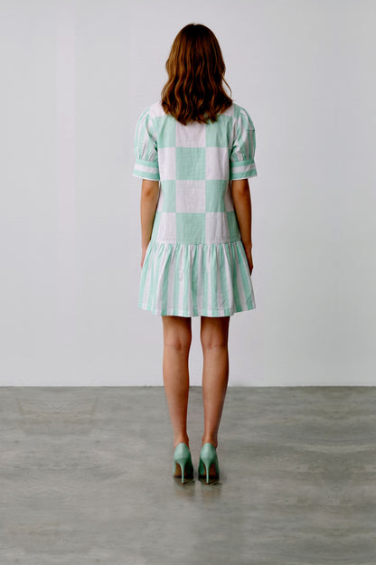 Summer Grid Dress
