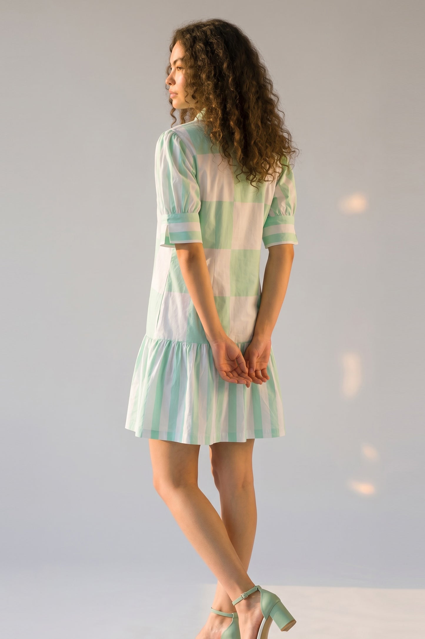 Summer Grid Dress