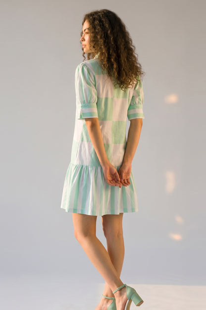 Summer Grid Dress