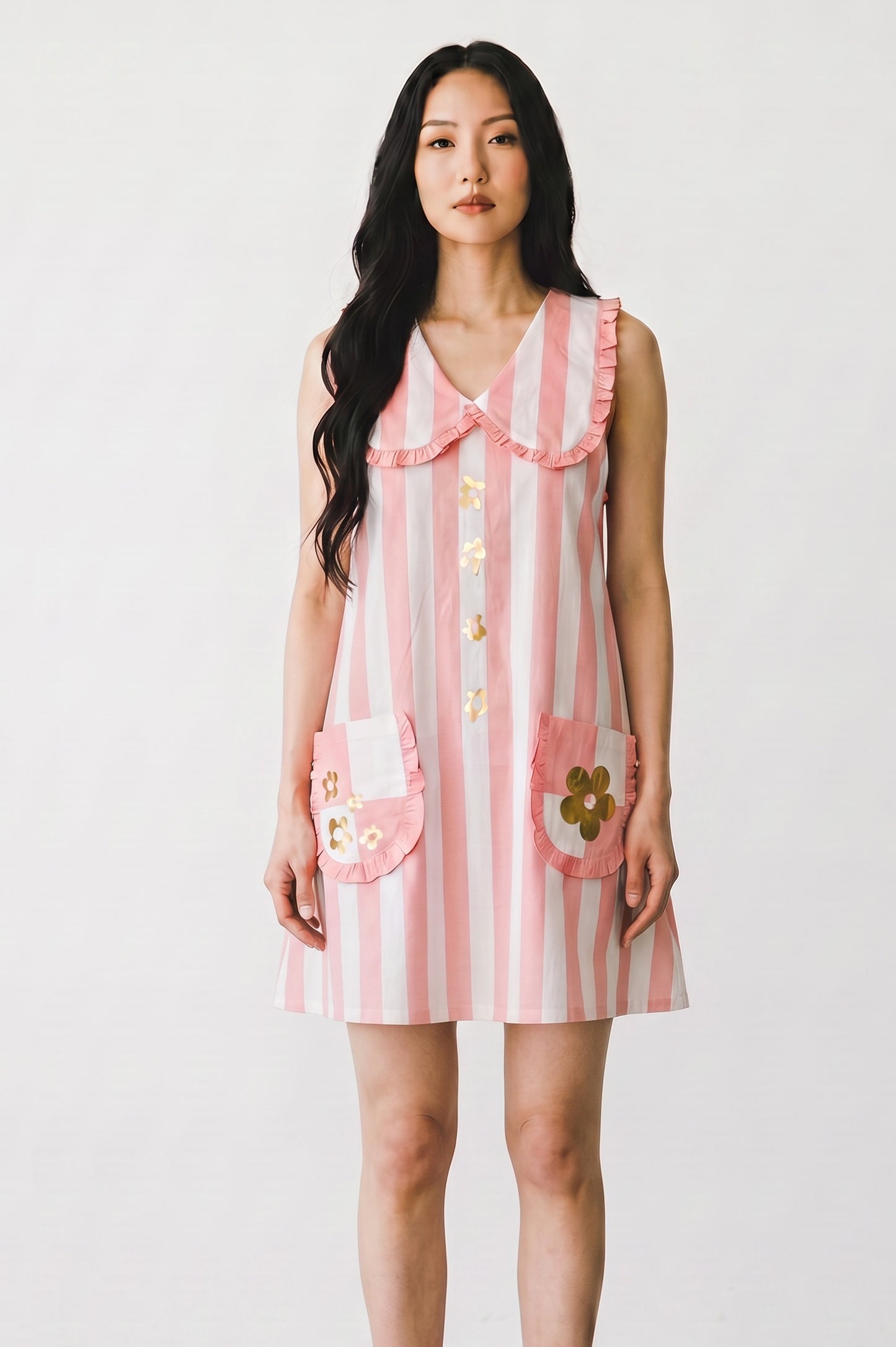 Patterned Bloom Dress