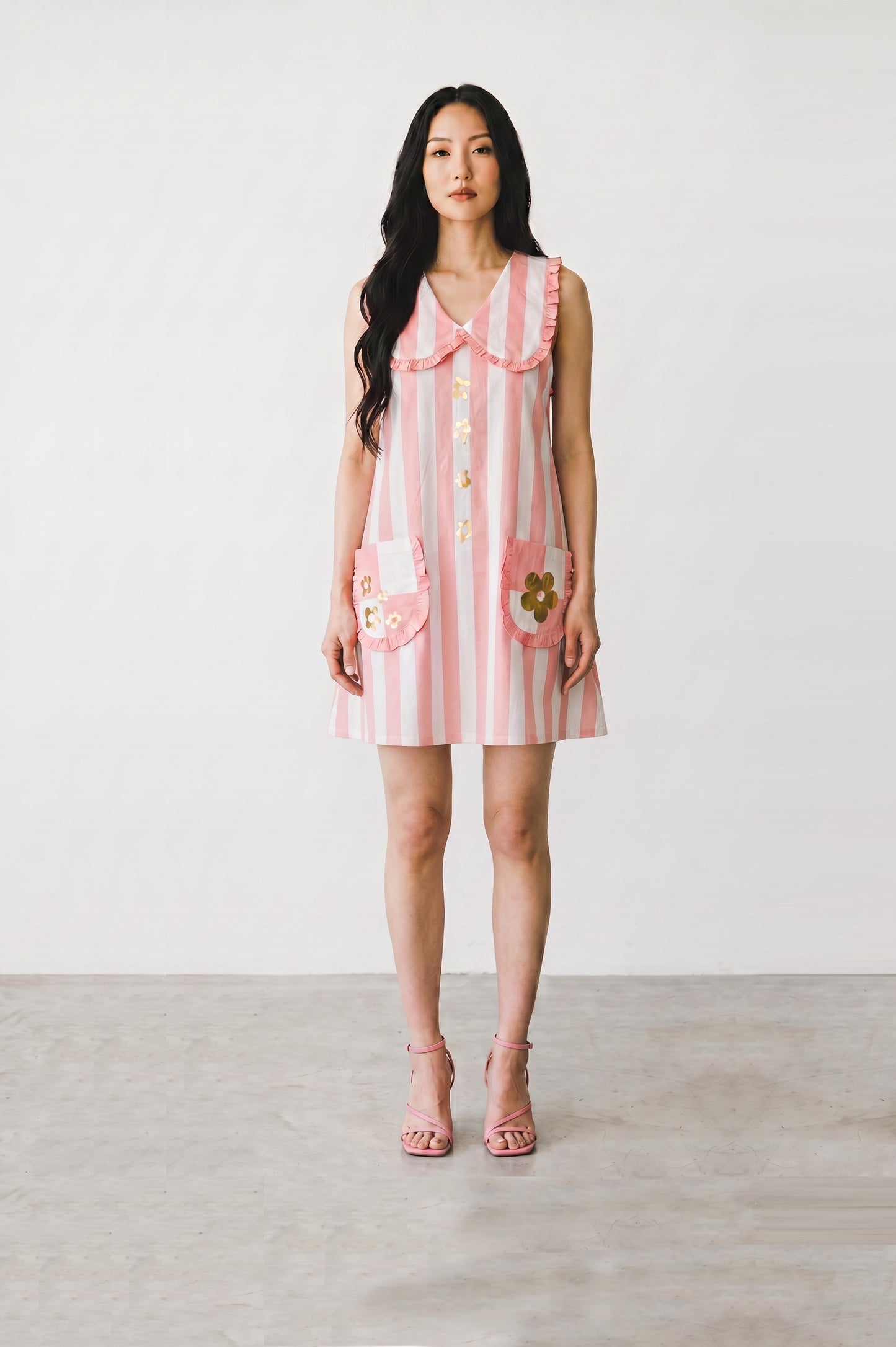 Patterned Bloom Dress