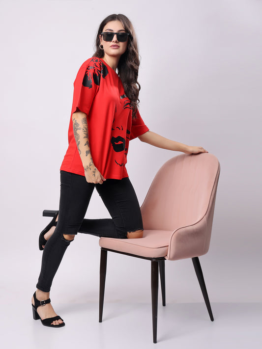 Red Attitude Tee