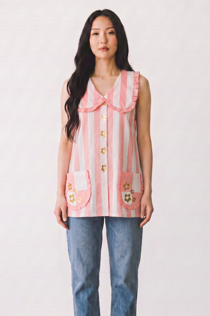 Pattern Bloom Top