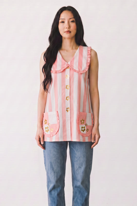 Pattern Bloom Top