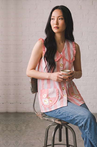 Pattern Bloom Top