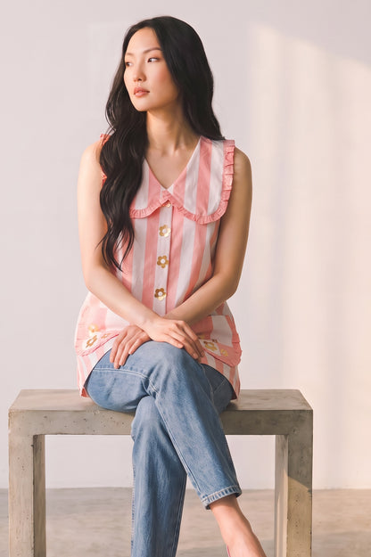 Pattern Bloom Top