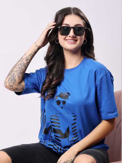 Blue Two of Us Tee