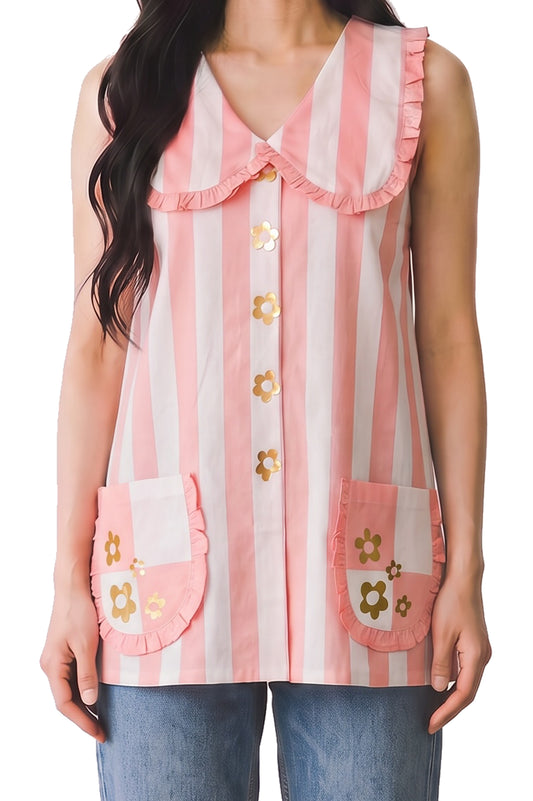 Pattern Bloom Top