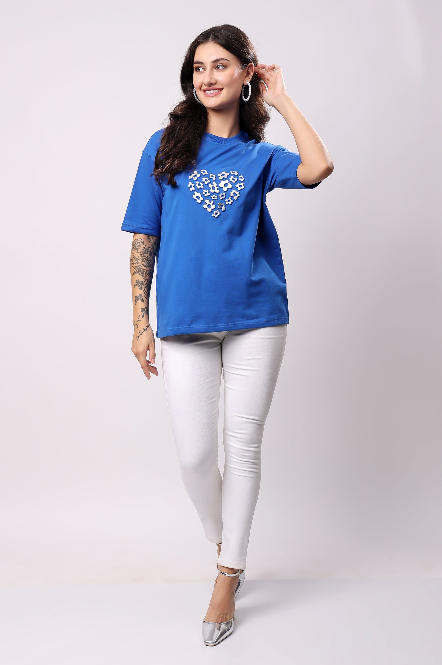 Blue Hearts Tee