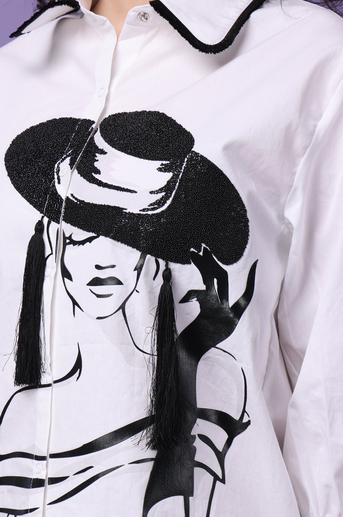 Fashionista Tassel Shirt