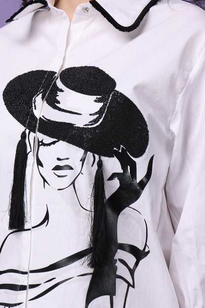 Fashionista Tassel Shirt