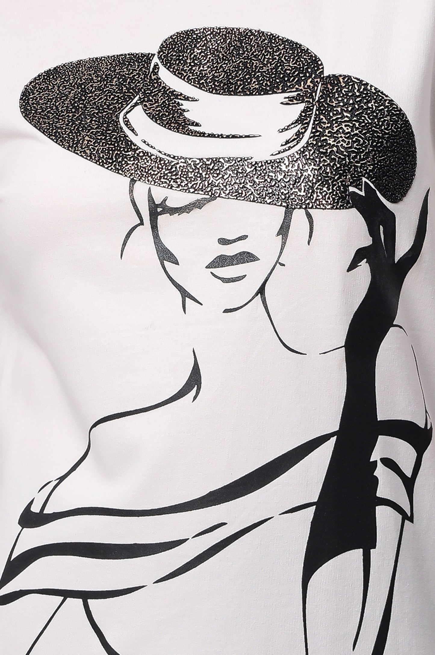 Ivory Fashionista Tee