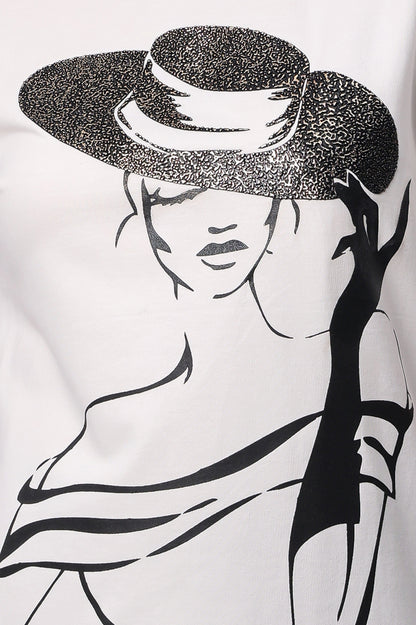 Ivory Fashionista Tee