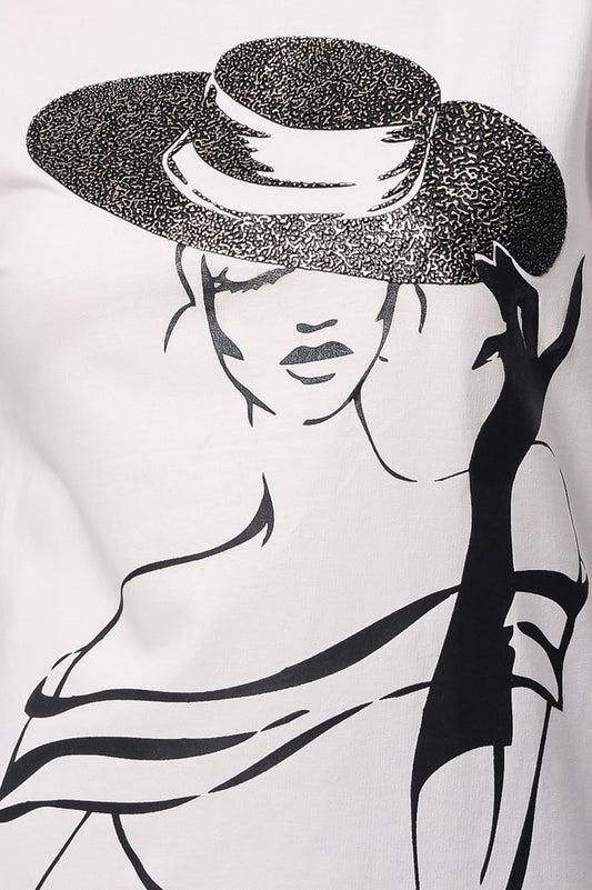 Ivory Fashionista Tee