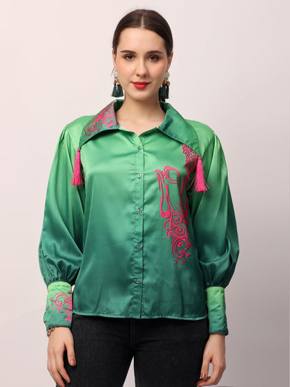 Buddha Ombre Shirt