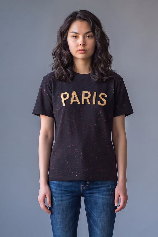 Paris Emboss Tee