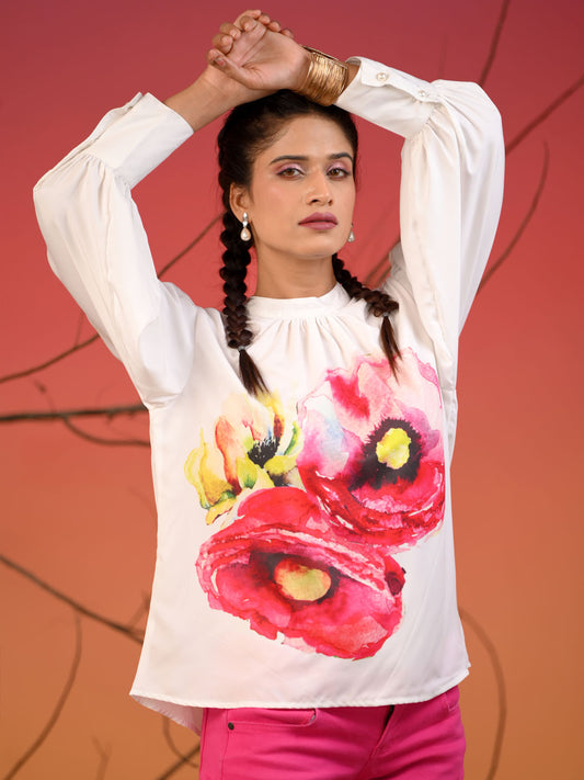 Anemone Floral Top