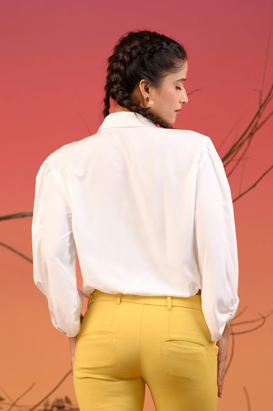 Floral Crop Shirt